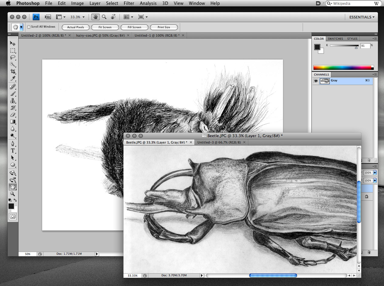 Adobe Photoshop CC 2014.1  Mac software screenshot