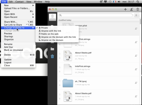 Archy 0.9.3 Mac software screenshot