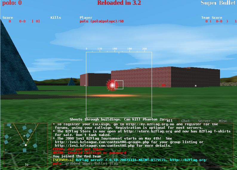 BZFlag 2.4.2 Mac software screenshot
