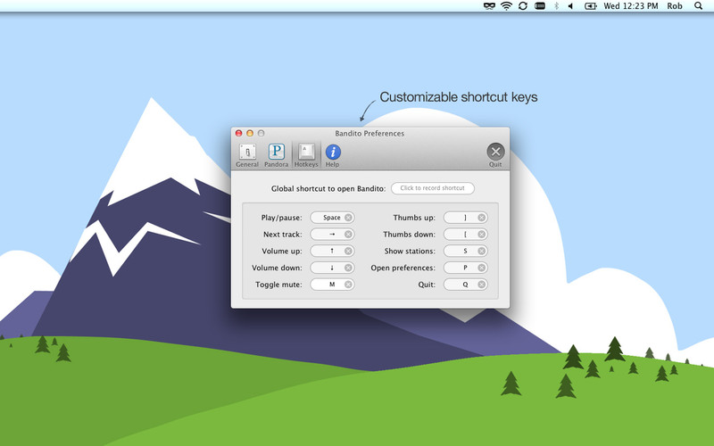 Bandito 1.1.6 Mac software screenshot