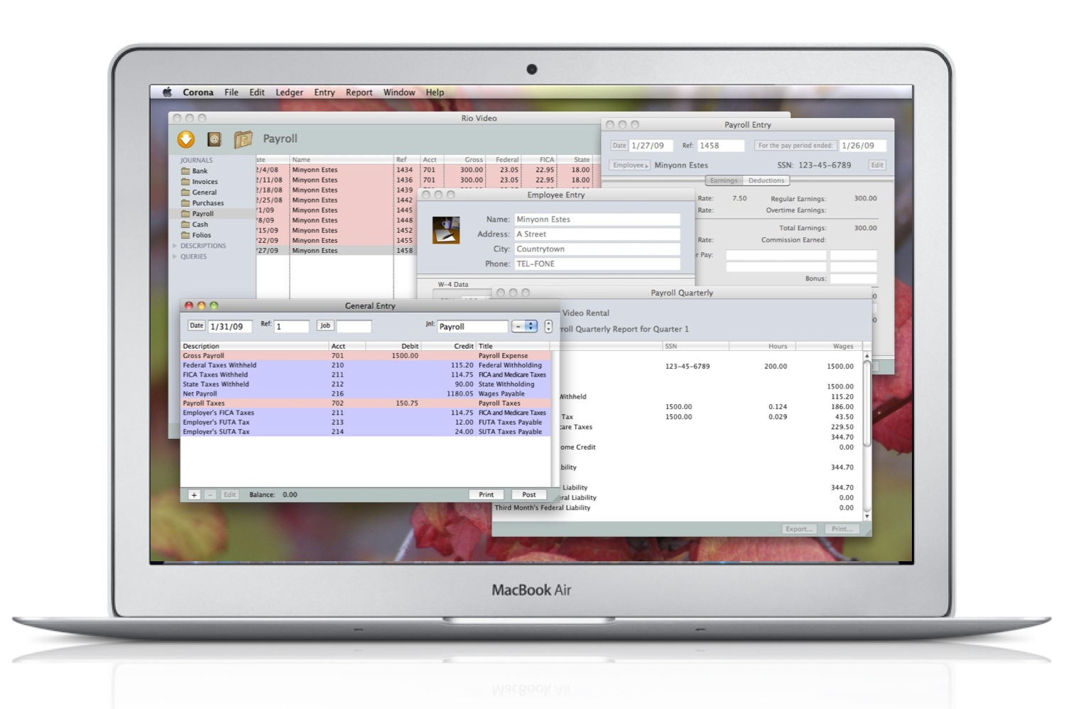Corona 3.9.3 Mac software screenshot
