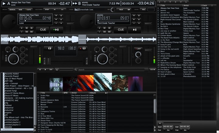 Disco XT 7.0 Mac software screenshot