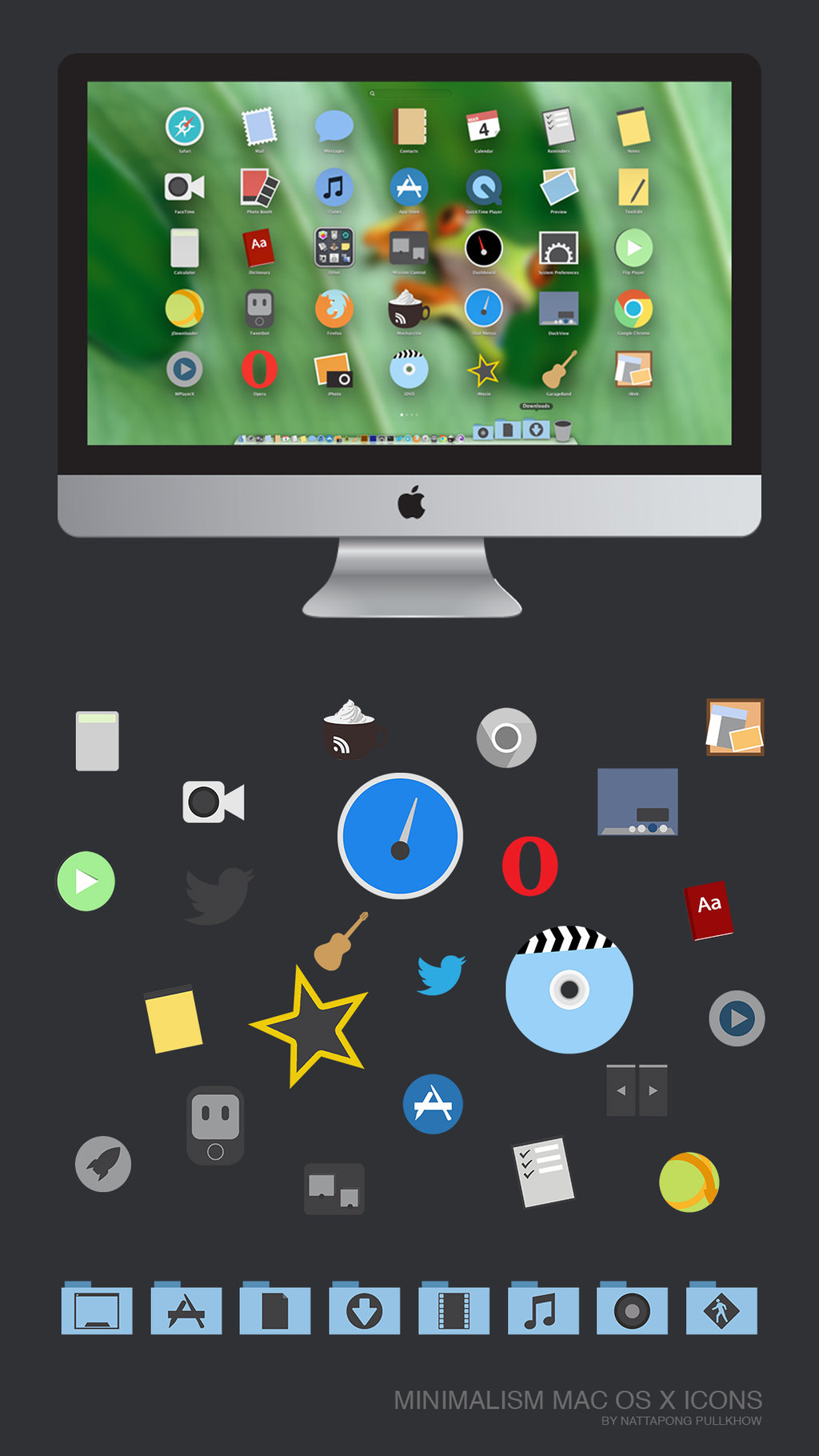 Minimalism Icons  Mac software screenshot
