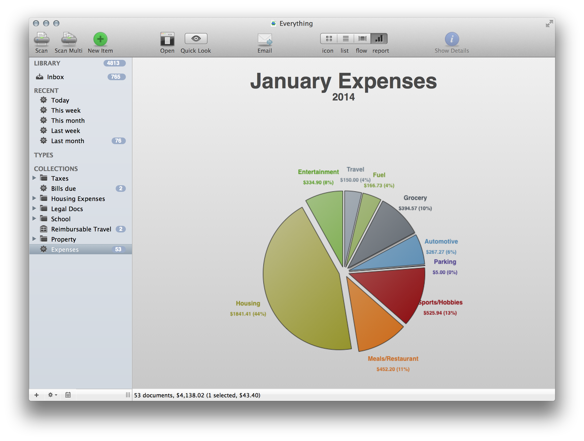 Paperless 2.3.2 Mac software screenshot