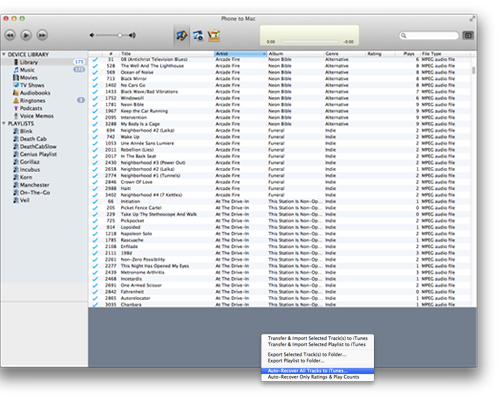 Phone to Mac 4.4.3 Mac software screenshot