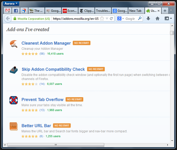 Prevent Tab Overflow 6.1 Mac software screenshot