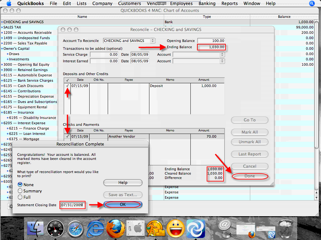 QuickBooks 2014 15.0.5 R6 Mac software screenshot
