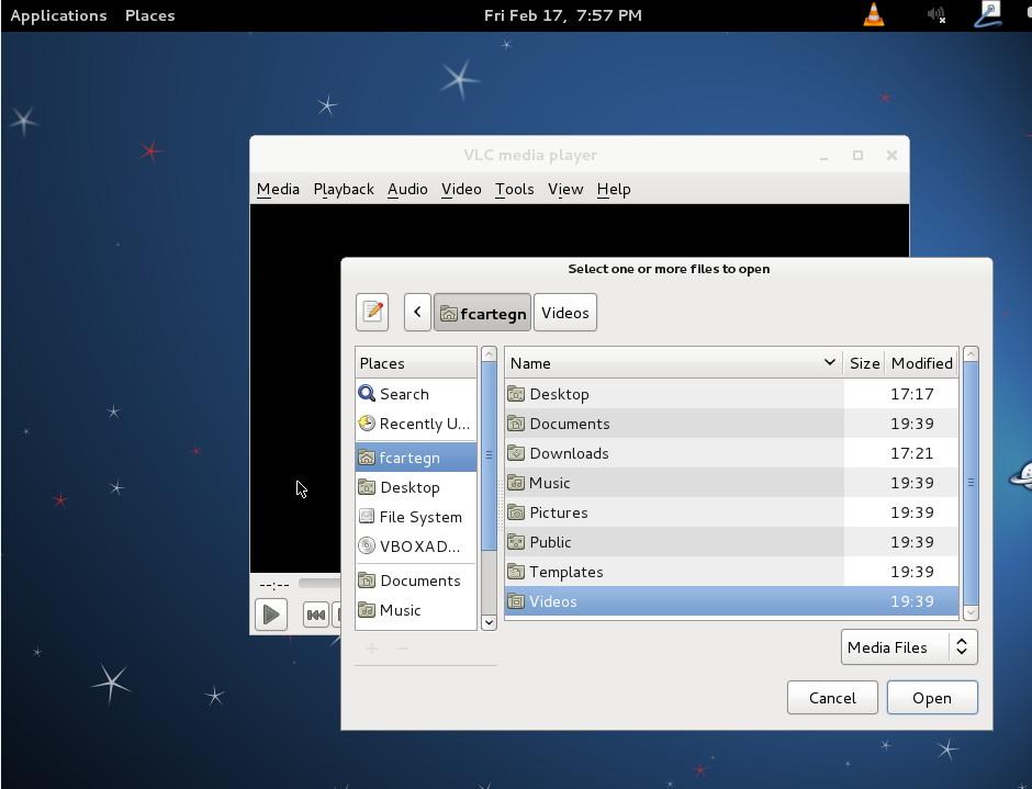VLC Media Player 2.1.5 Mac software screenshot