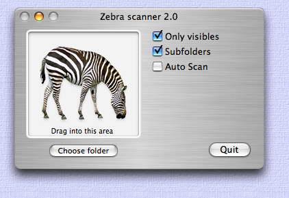 Zebra scanner 2.0.2 Mac software screenshot