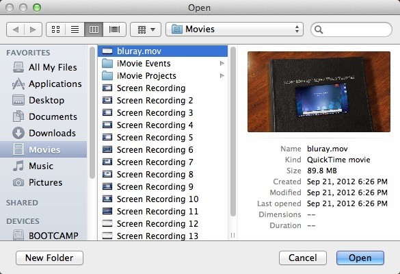 iDeer Blu-ray Player 1.2.2.1168 Mac software screenshot