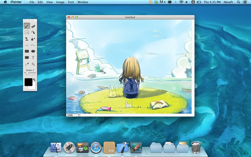 iPainter 1.0 Mac software screenshot