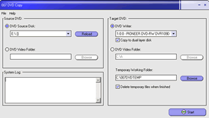007 DVD Copy 5.91 software screenshot