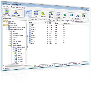 # 1 PostgreSQL Admin Tool  - Navicat PostgreSQL Client (supports Excel to PostgreSQL) 8.0.29 software screenshot
