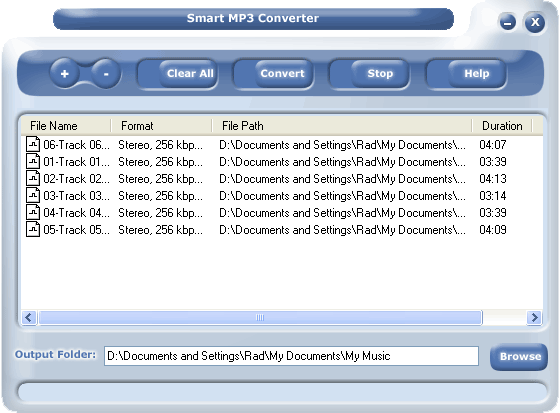 #1 Smart MP3 to WAV Converter 9.1 software screenshot