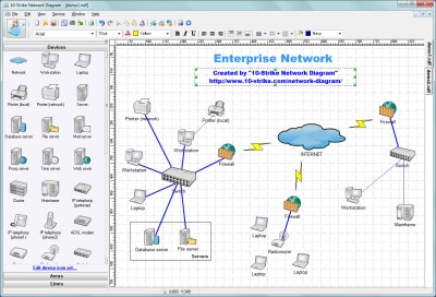 10-Strike Network Diagram 3.1 software screenshot