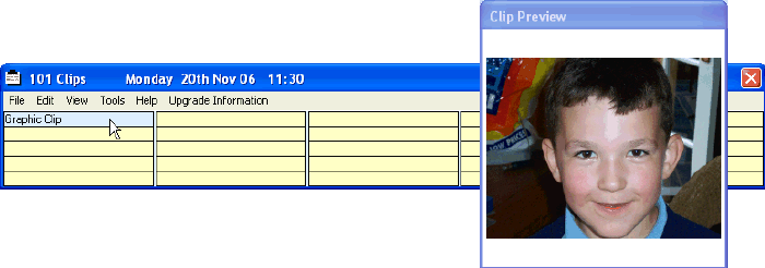 101 Clips - Multi Clipboard 9.05.03 software screenshot