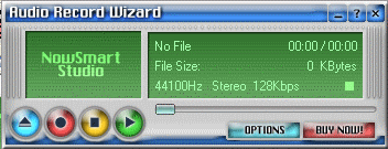 123 Audio Record Wizard 2.1 software screenshot