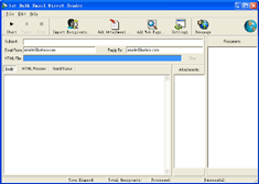 123 Hidden Sender 8.35 software screenshot