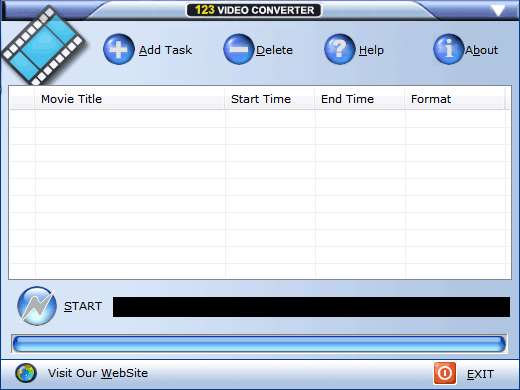 123 Video Converter 6.0.0.2 software screenshot