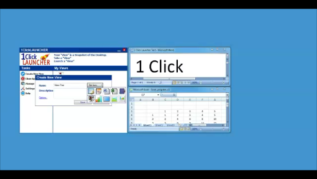 1ClickLAUNCHER 1.0.0.0 software screenshot