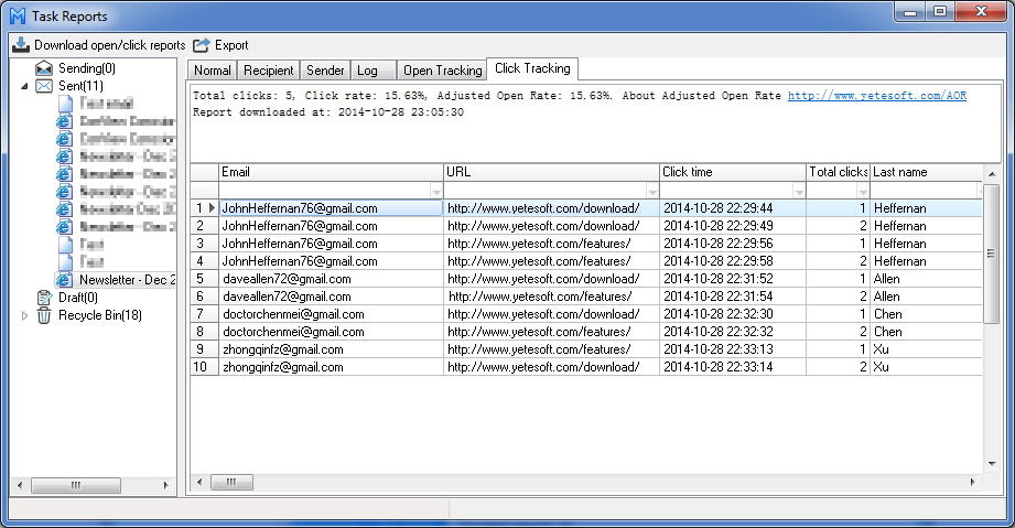 1and1Mail 4.8.0.622 software screenshot