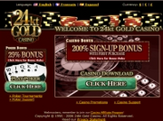 24kt Gold Casino by Online Casino Extra 2.0 software screenshot