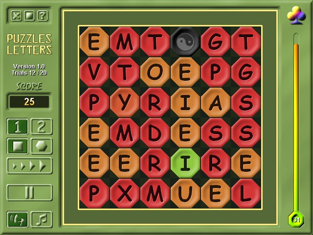 2M Puzzles Letters 1.3_us software screenshot