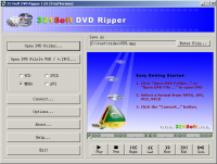 321 Soft DVD Ripper 1.05 software screenshot