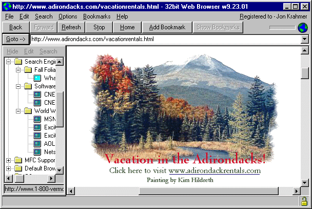 32bit Web Browser 17.04.01 software screenshot