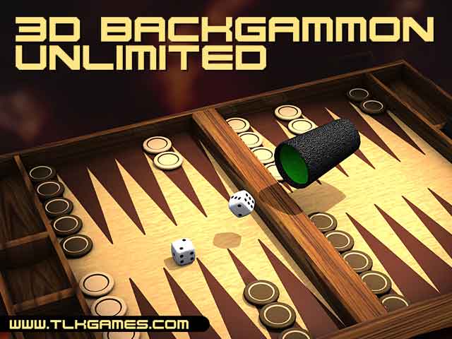 3D Backgammon Unlimited 1.0 software screenshot