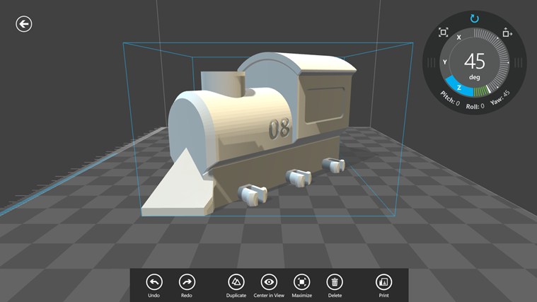 3D Builder 12.0.3131.0 software screenshot