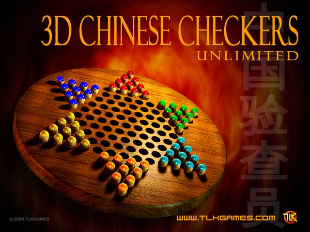 3D Chinese Checkers Unlimited 1.0 software screenshot