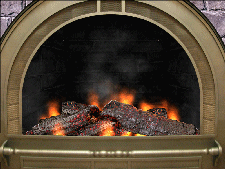 3D Cozy Fireplace Screensaver 1.01 software screenshot
