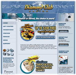 3D - Diamond Club Casino 4.2011 P. software screenshot