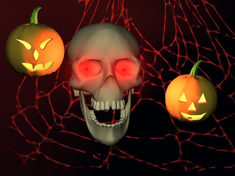 3D Halloween Horror screensaver 1.76 software screenshot