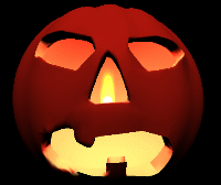 3D Halloween Pumpkin Screensaver 1.11 software screenshot