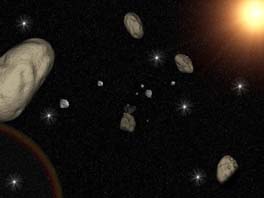 3D Space Asteroids 1.76 software screenshot