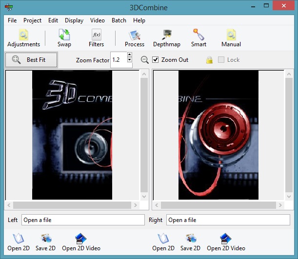 3DCombine 5.88 software screenshot