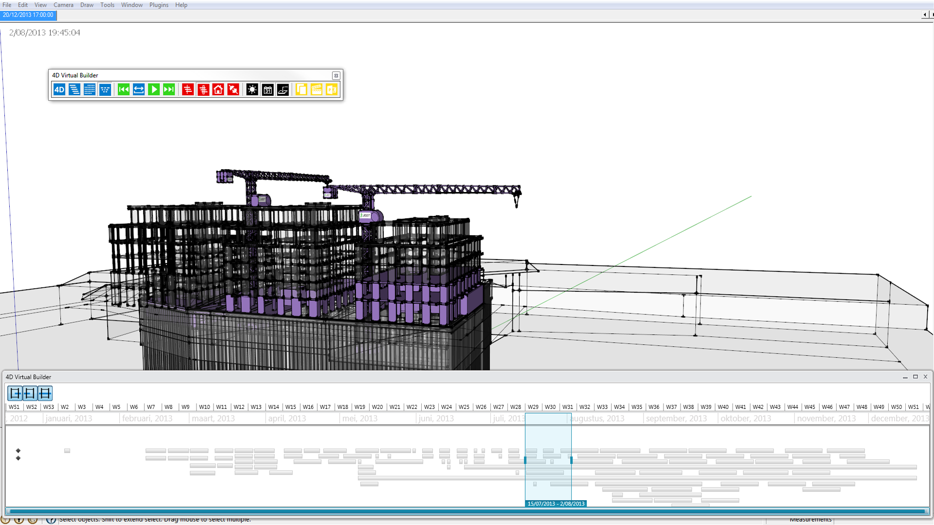 4D Virtual Builder 3.2.14 software screenshot