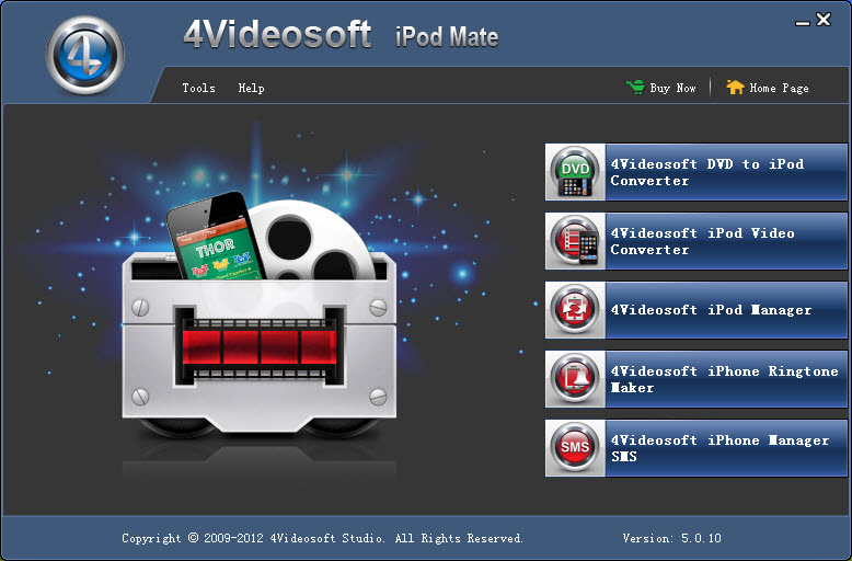 4Videosoft iPod Mate 4.1.12 software screenshot