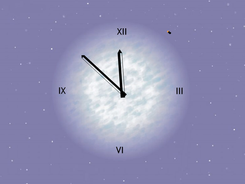 7art Venus Clock ScreenSaver 1.1 software screenshot