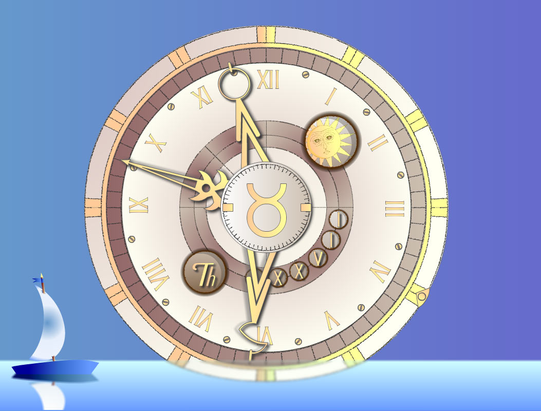 7art Zodiac Clock ScreenSaver 1.5 software screenshot