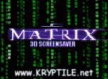 A Matrix 3D Screensaver 1.2 software screenshot