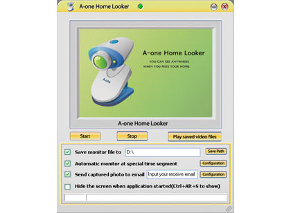 A-one Home Looker 4.41 software screenshot