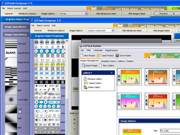 A2 Flash slideshow v25 2.5 software screenshot