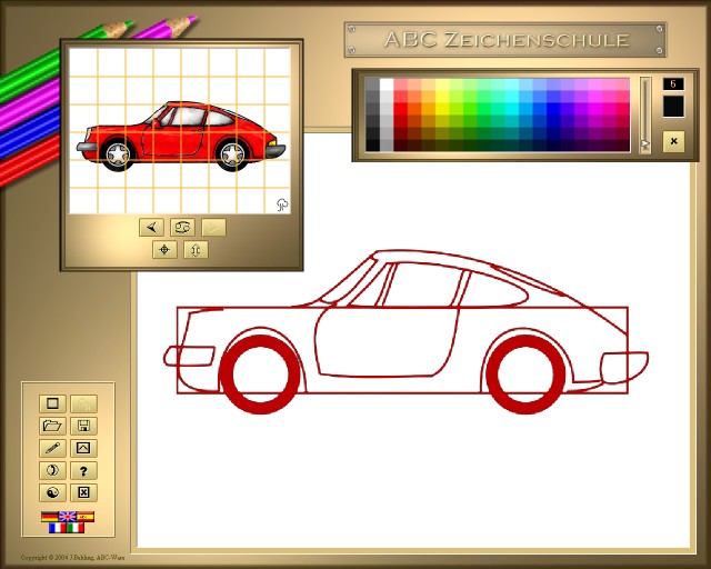 ABC Drawing School IV - Vehicles 1.11.0424 software screenshot