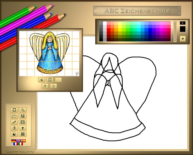ABC Drawing School V - Christmas 1.11.0424 software screenshot