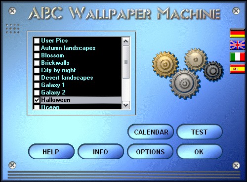 ABC Wallpaper Machine 2.20.0550 software screenshot