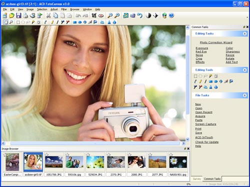 ACD FotoCanvas 3.0.3 software screenshot