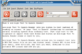 ACE-HIGH Text To Speech Reader 1.30 software screenshot